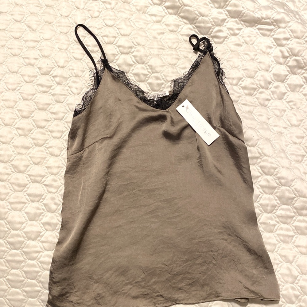 Brand New lace trimmed cami